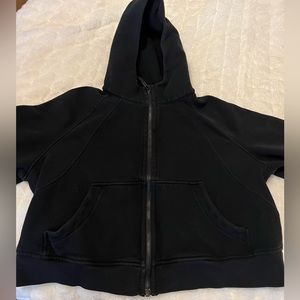 Black scuba oversized